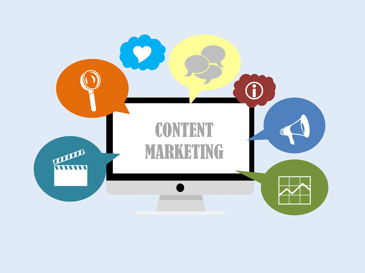Image by Tumisu from Pixabay - content marketing