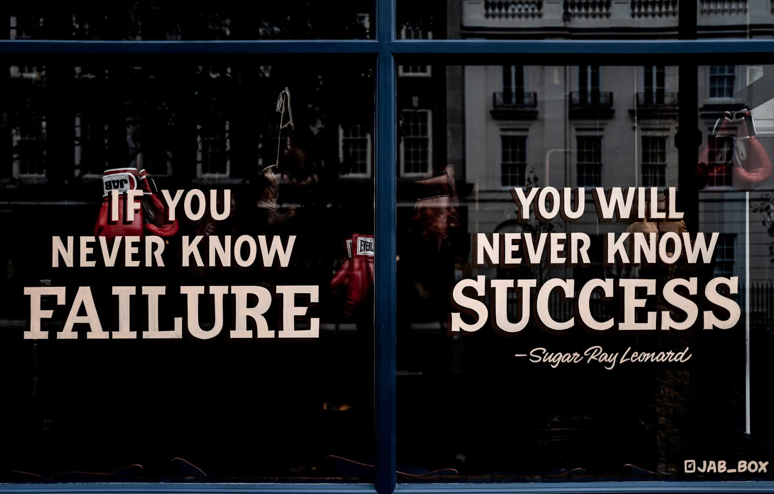 Photo by the blowup on Unsplash - success failure entrepreneurial growth
