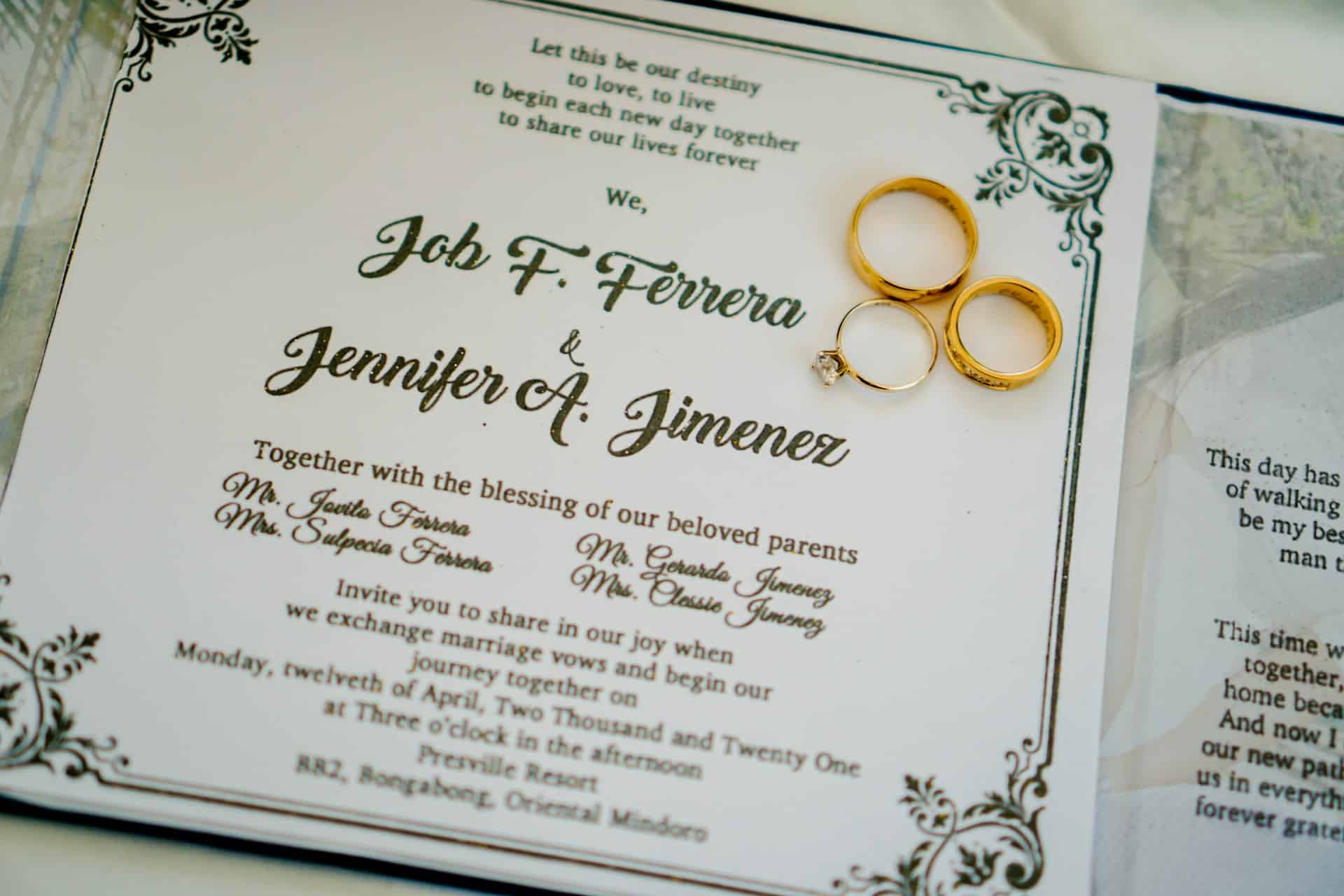 Photo by Job Ferrari on Unsplash -- event invitations