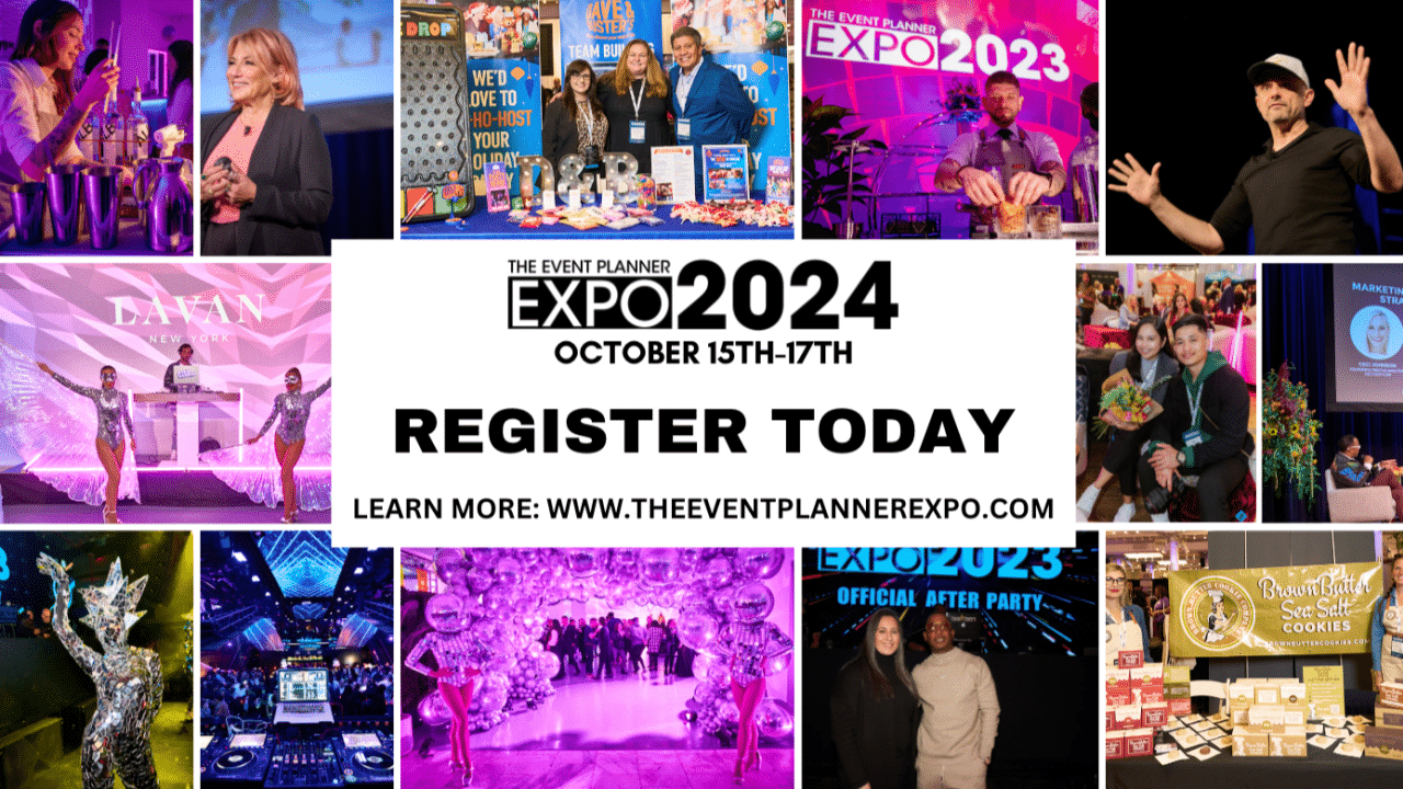 register for the event planner expo
