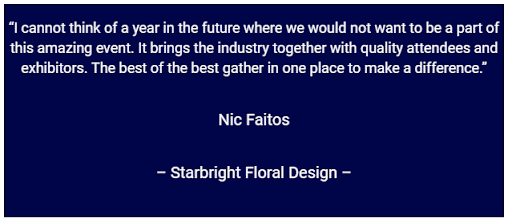 testimonial starbright floral design