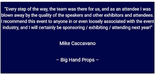 big hand props testimonial