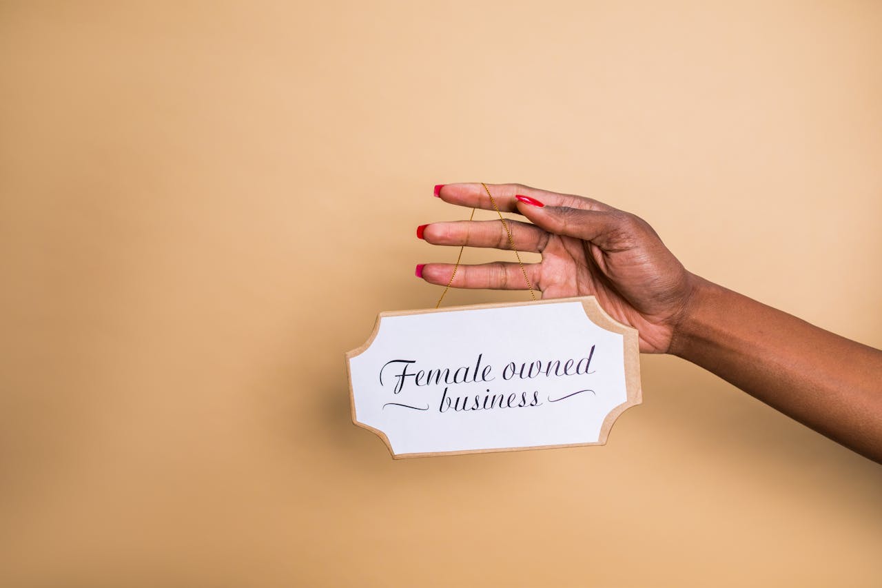 Photo by RDNE Stock project: https://www.pexels.com/photo/text-7563665/ -- branding; female owned business