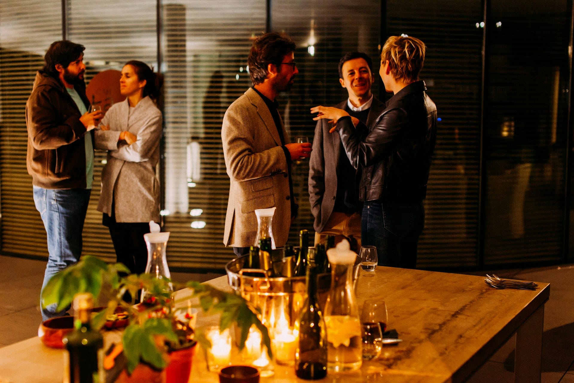Photo by Antenna on Unsplash -- corporate event