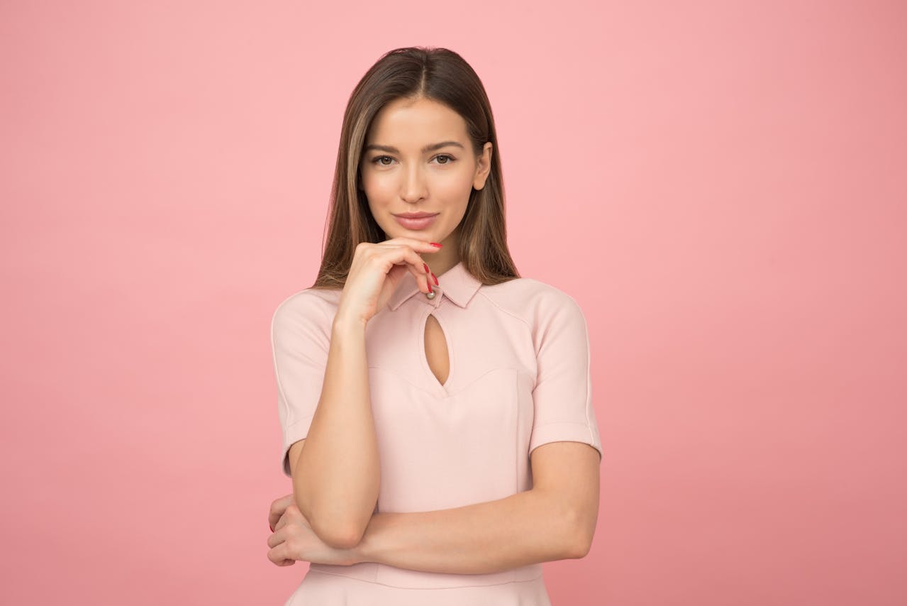 Photo by Moose Photos: https://www.pexels.com/photo/woman-wearing-pink-collared-half-sleeved-top-1036623/ 