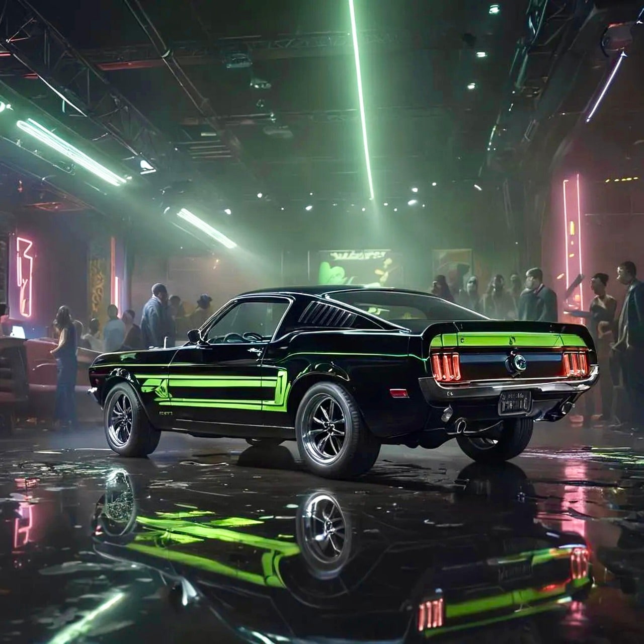 https://pixabay.com/illustrations/mustang-ford-car-show-speed-auto-8955644/ Experiential Event 