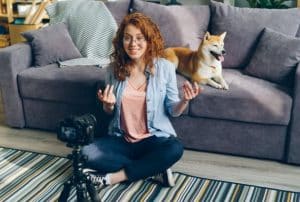 influencer partnership https://www.pexels.com/photo/smiling-woman-sitting-in-front-of-camera-20897038/